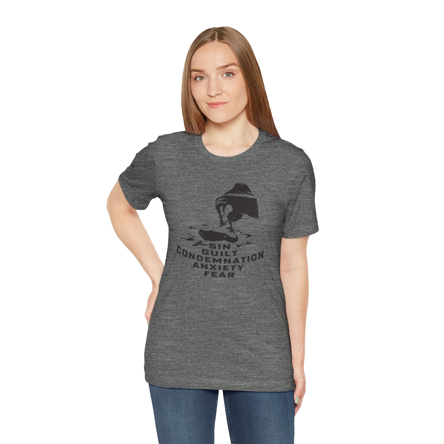 Underfoot - Jesus -  Black Design - Tee