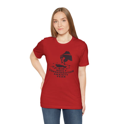 Underfoot - Jesus -  Black Design - Tee