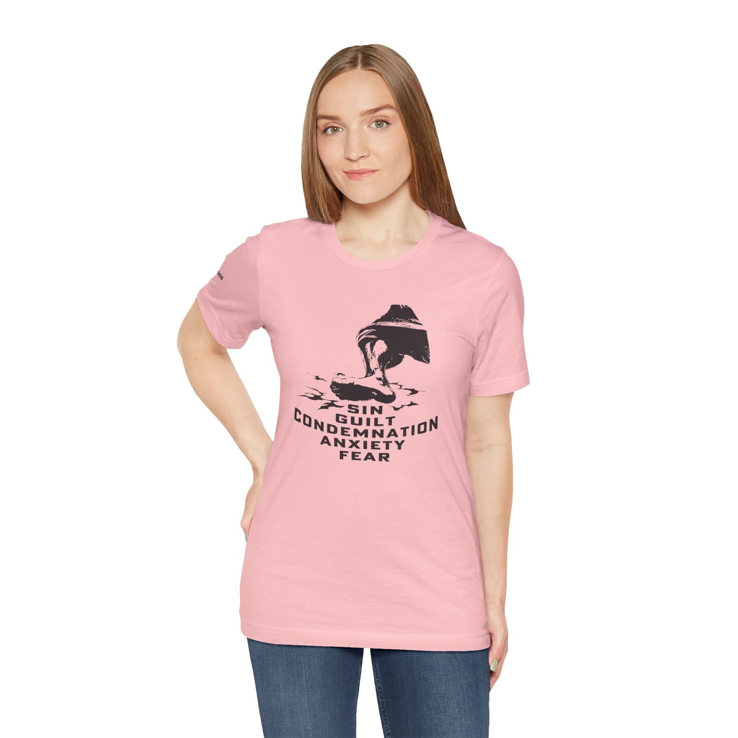 Underfoot - Jesus -  Black Design - Tee