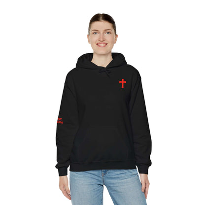 Purchased with Blood' Inspirational Biblical Red Design