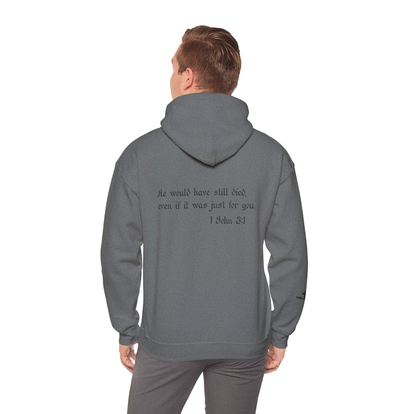 1 John 3:1 - Jesus -  Black Design