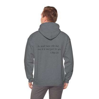 1 John 3:1 - Jesus -  Black Design