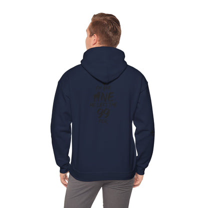 'I'm the One' Black Design - High Quality Fleece Hoodie