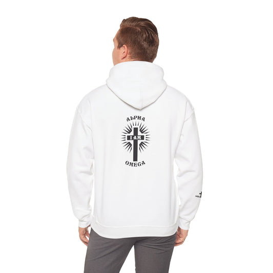 I am the Alpha and Omega - Jesus -  Black Design