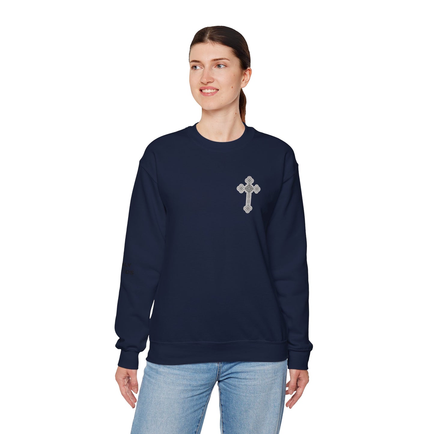 Antioch or Orthodox Cross Crewneck Sweatshirt