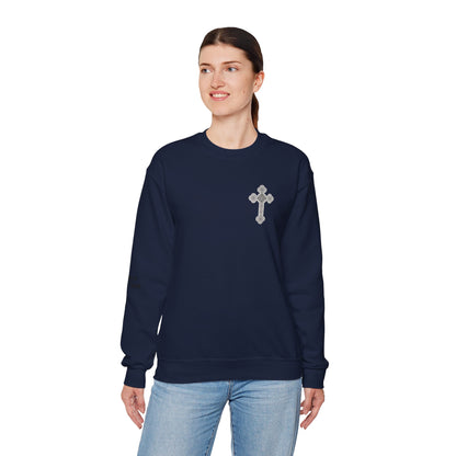 Antioch or Orthodox Cross Crewneck Sweatshirt