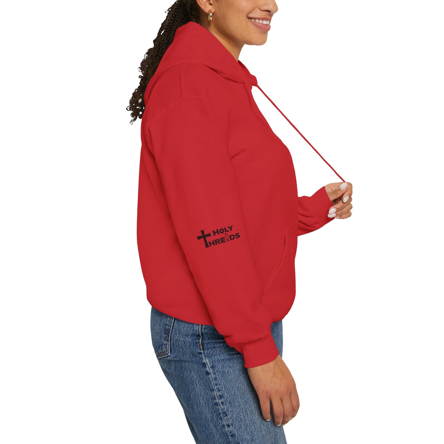 'Politically Incorrect' Inspirational Biblical Black Design - High Quality Fleece Hoodie