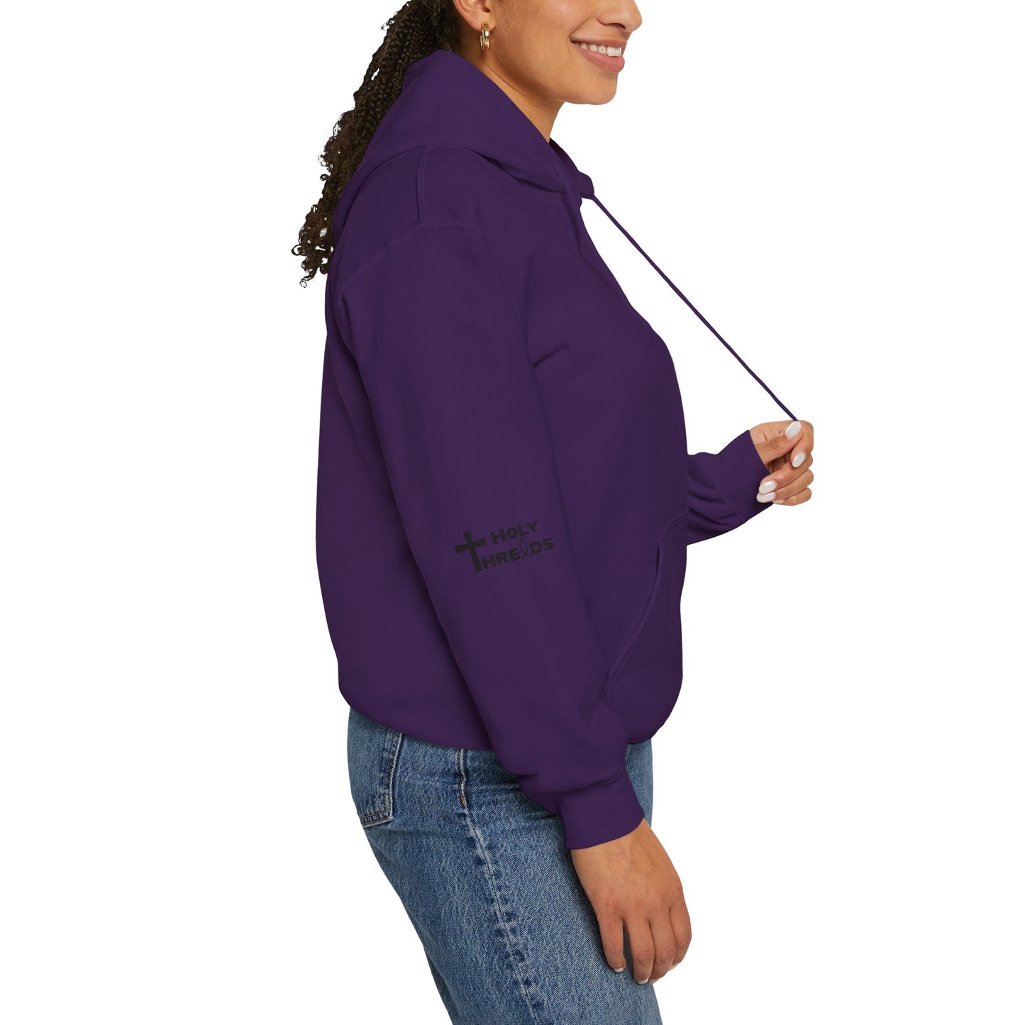 'Politically Incorrect' Inspirational Biblical Black Design - High Quality Fleece Hoodie