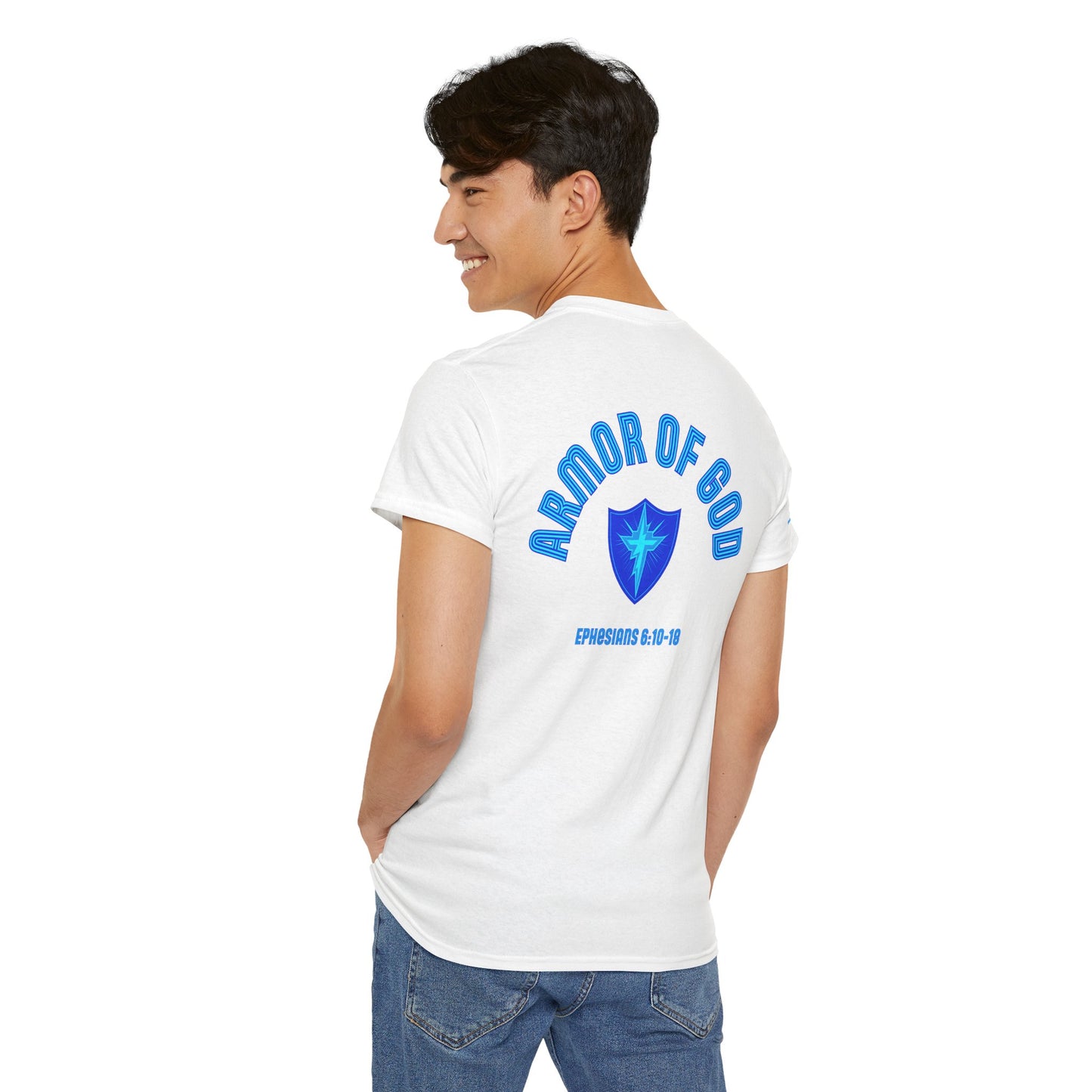 Armor of God -  Blue Design - Tee