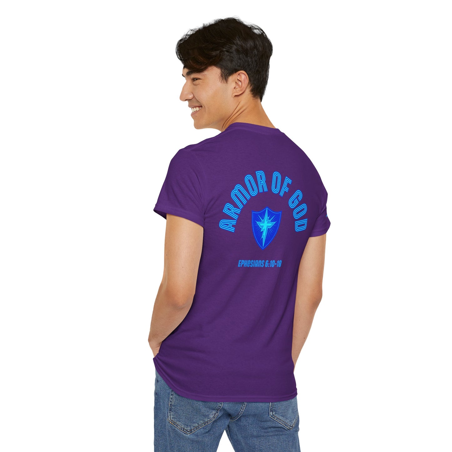 Armor of God -  Blue Design - Tee