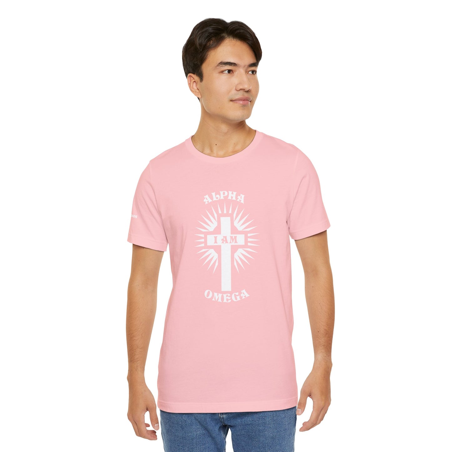 Alpha and Omega -  White Design - Tee
