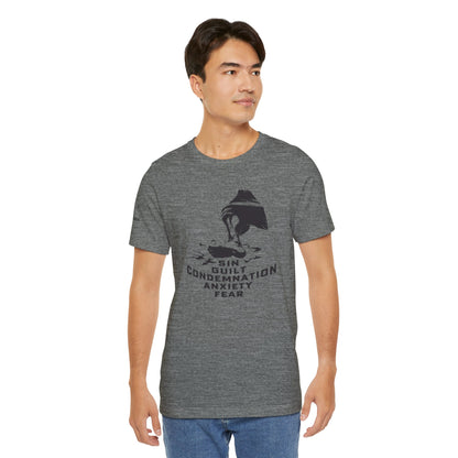 Underfoot - Jesus -  Black Design - Tee