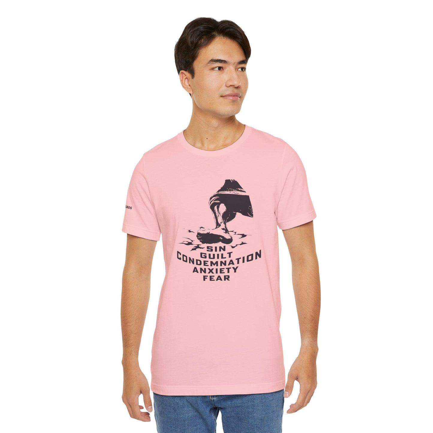 Underfoot - Jesus -  Black Design - Tee