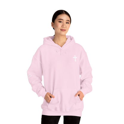 'For Me To Live is Christ' Inspirational Biblical Design - High Quality Fleece Hoodie