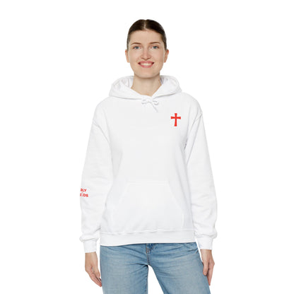Purchased with Blood' Inspirational Biblical Red Design
